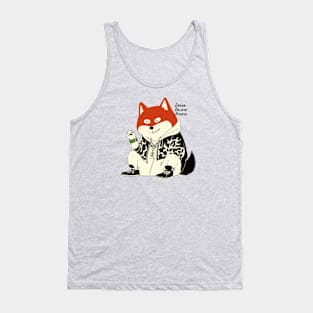 Urban Chic Shiba: Style Unleashed IV Tank Top